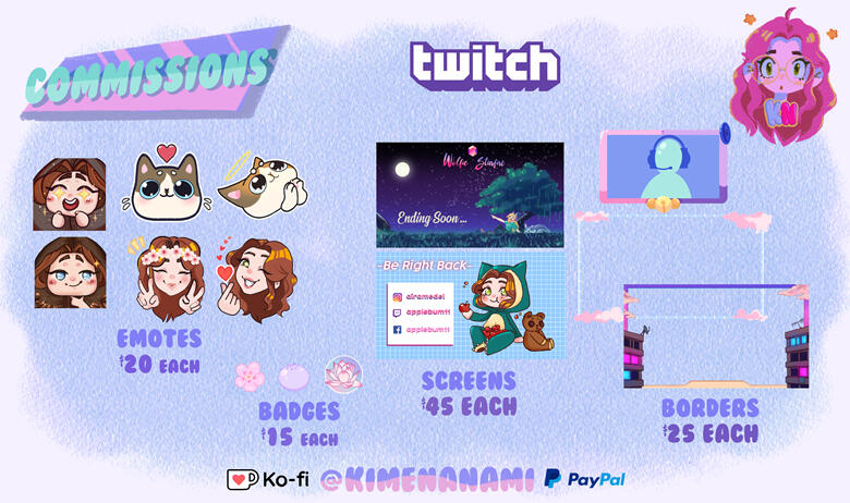 Graphics for streamers